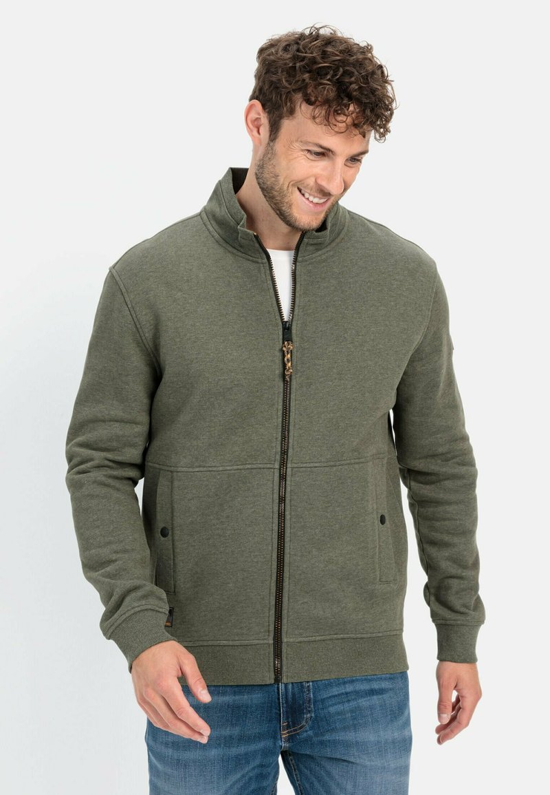 camel active Sweatjacke grün