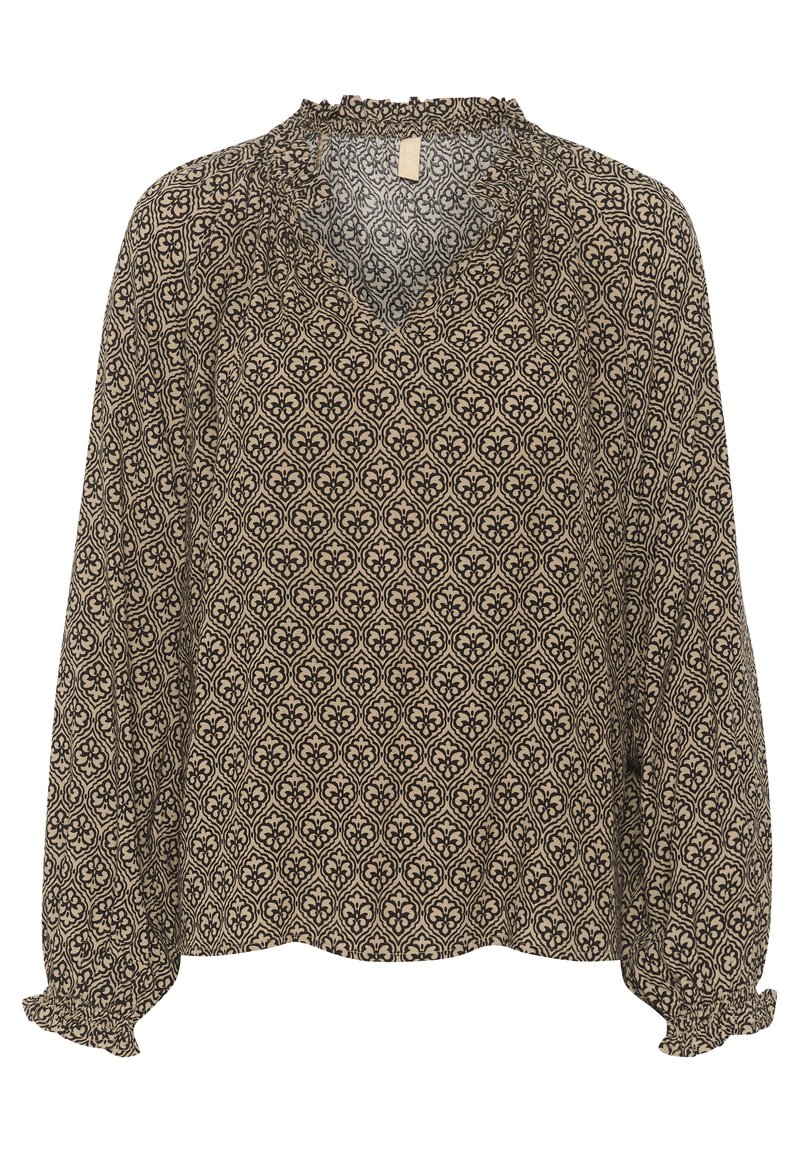 culture Blouse zandkleur