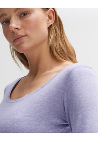 OPUS SOFT SLIM FIT BASIC - Langarmshirt - soft viola