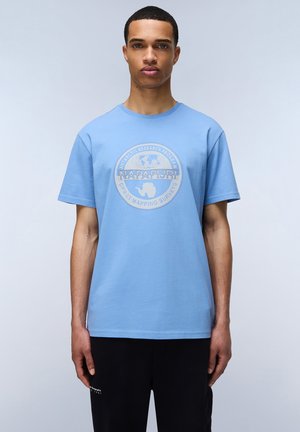 S-BOLLO 2 - Print T-shirt - blue ashleigh