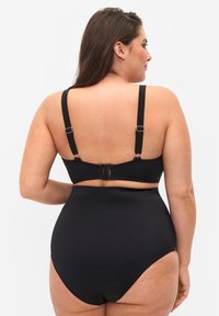 Zizzi MIT EXTRA HOHER TAILLE - Bikinialaosa - black