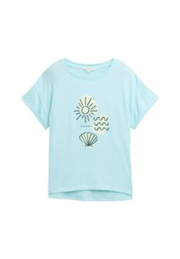 LOOSE - Camiseta estampada - icy blue