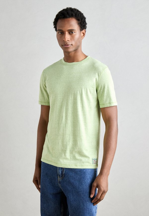 REGULAR FIT MELANGE - T-Shirt basic - pistachio melange
