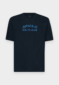 T-shirt con stampa - navy