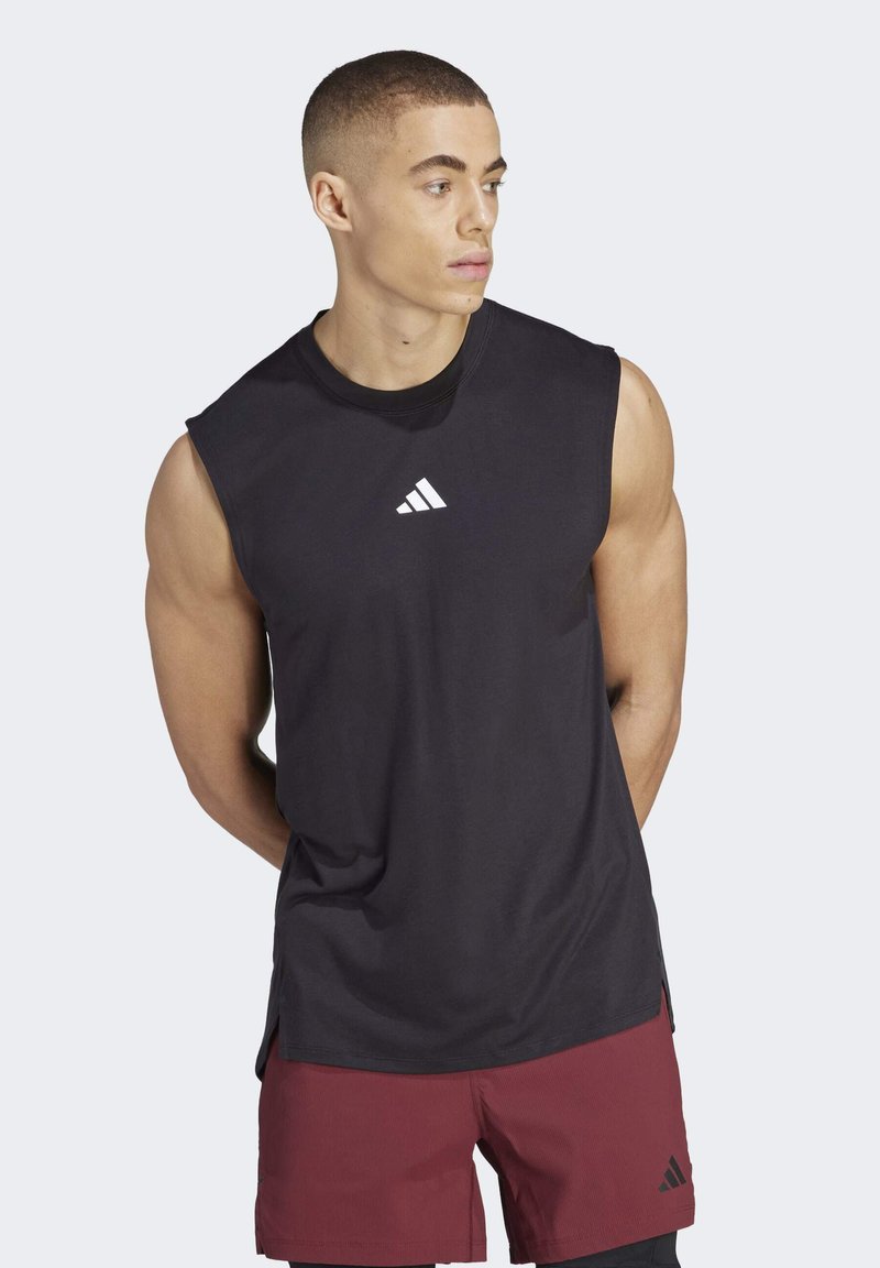 adidas Performance POWER TANK Top black Zalando.co.uk