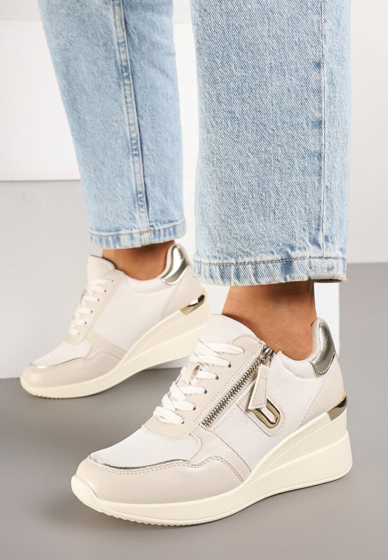 Super Mode Baskets basses - beige