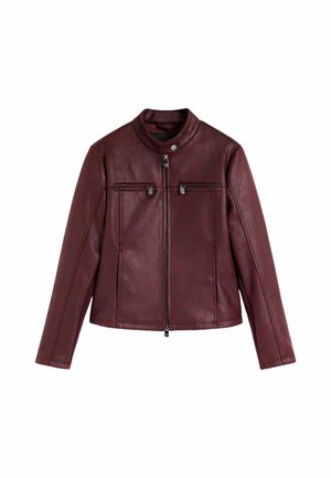 Desigual, Giacca in similpelle - red