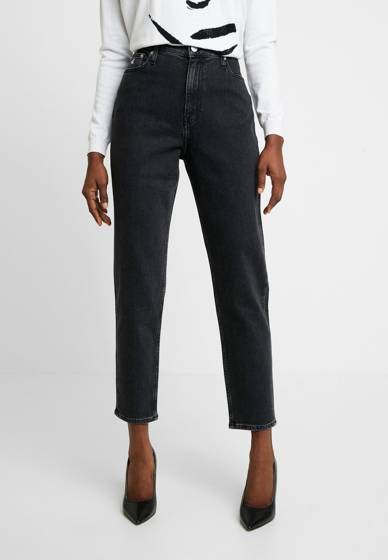 Calvin Klein Jeans Relaxed fit -farkut - black denim