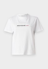 Print T-shirt - bianco ottico