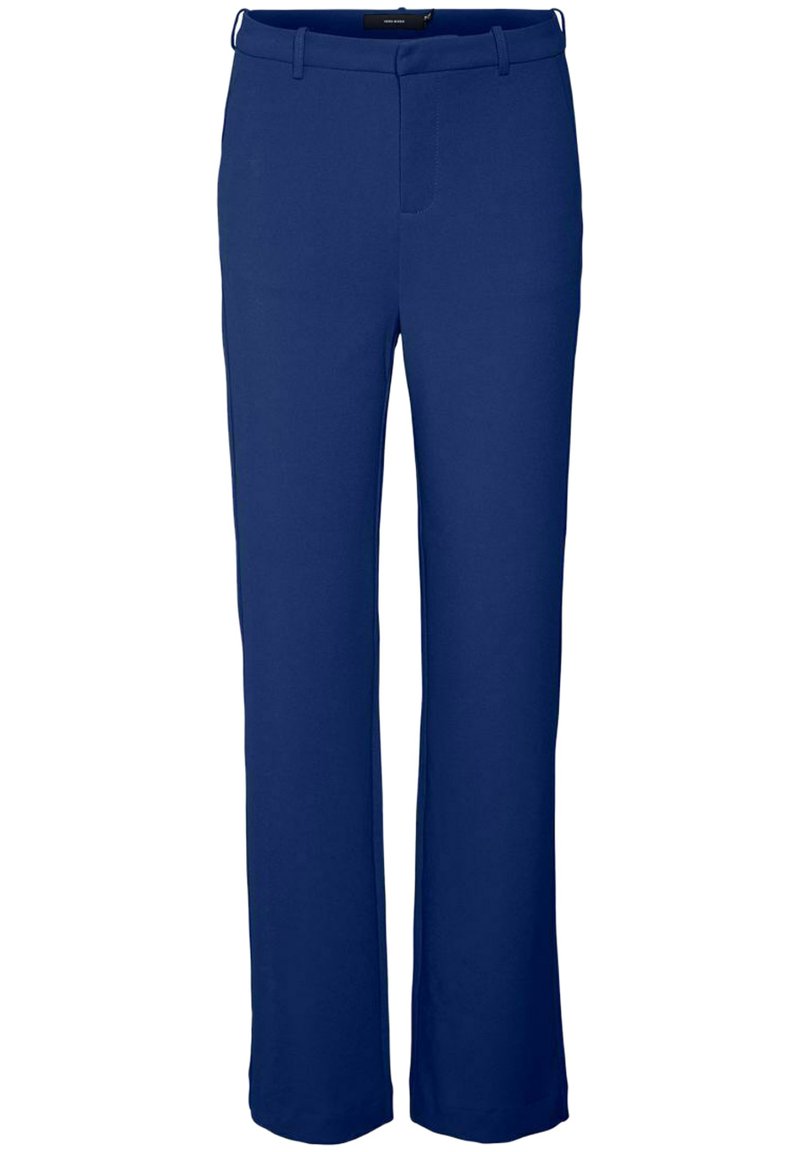 Vero Moda VMZAMIRA STRAIGHT - Tygbyxor - sodalite blue