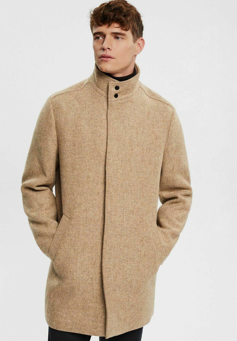 Esprit Short coat light beige/mottled beige Zalando.ie