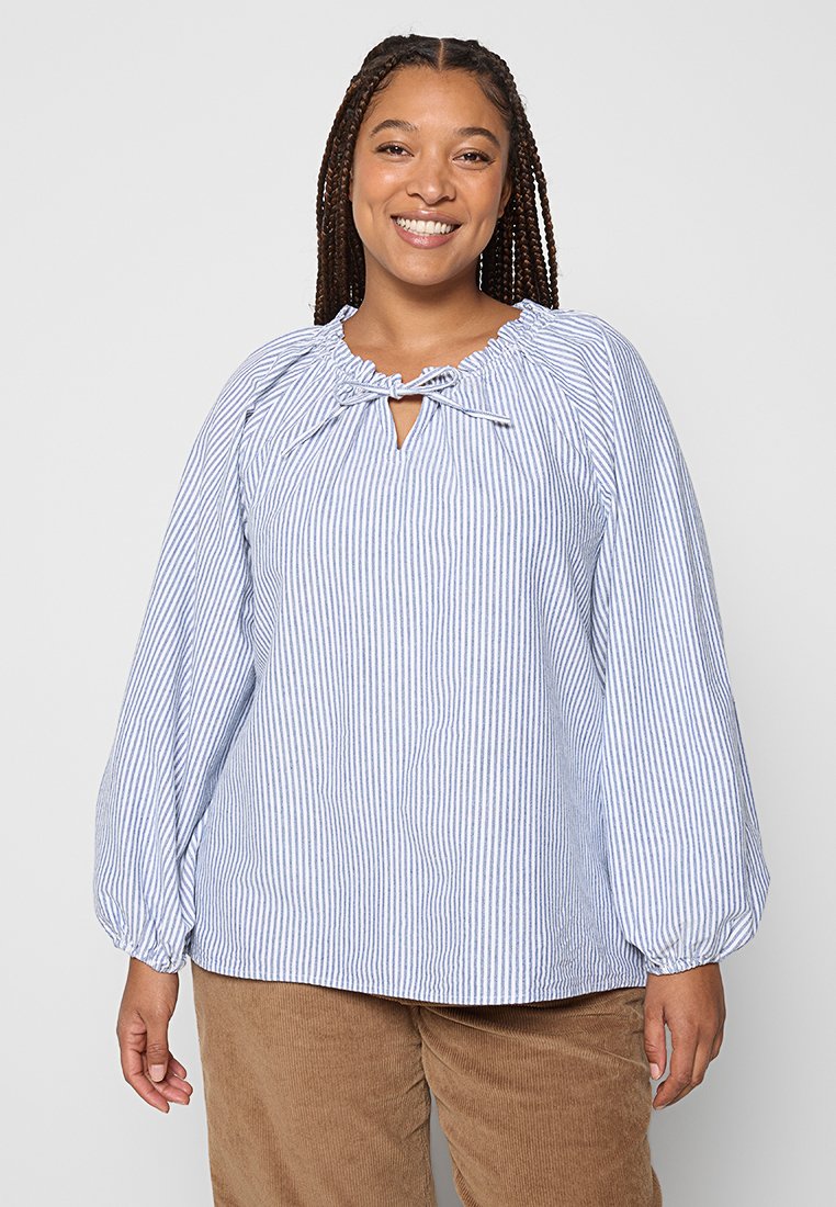 Kaffe Curve Blouse blauw