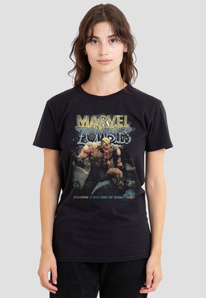 MARVEL ZOMBIES UNDEAD WOLVERINE - Print T-shirt - black