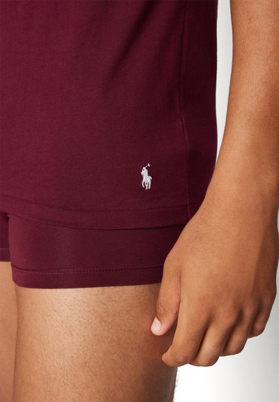 Polo Ralph Lauren CREW 3 PACK - Camisola interior - green/white/red