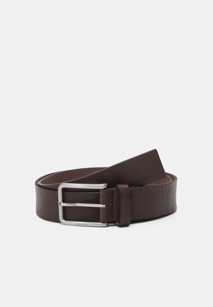 WARMTH OILED GRAIN  - Belt - dark brown