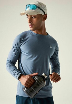 Regatta, REGATTA AGILE LONG SLEEVED WALKING T-SHIRT T-SHIRTS - Long sleeved top - mercury