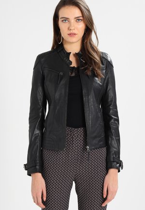 Maze RYANA - Veste en cuir - black