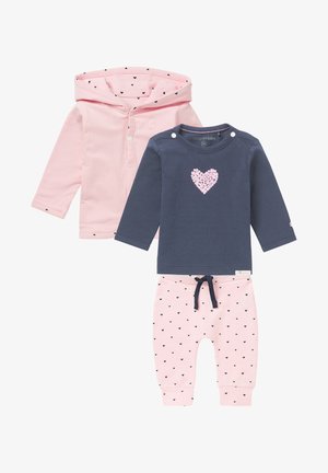 BABY SET - Cardigan - light rose