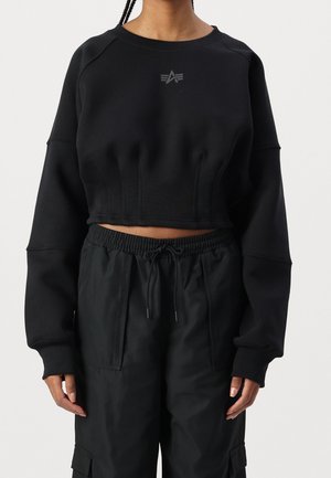 Sweatshirt - black
