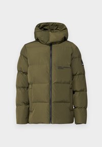 HOODED PUFFER - Giacca invernale - ivy green