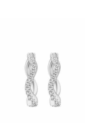 ELLERA WAVES GRANDE - Örhänge - silver coloured