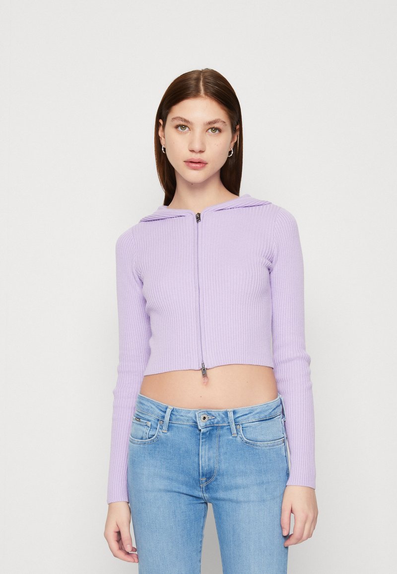 Hollister Co. APAC SLIM ICON ZIP Vest lilac/lila Zalando.nl
