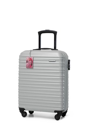 WITTCHEN SMALL SUITCASE WITH LUGGAGE TAG FROM ABS - Trolley - grey