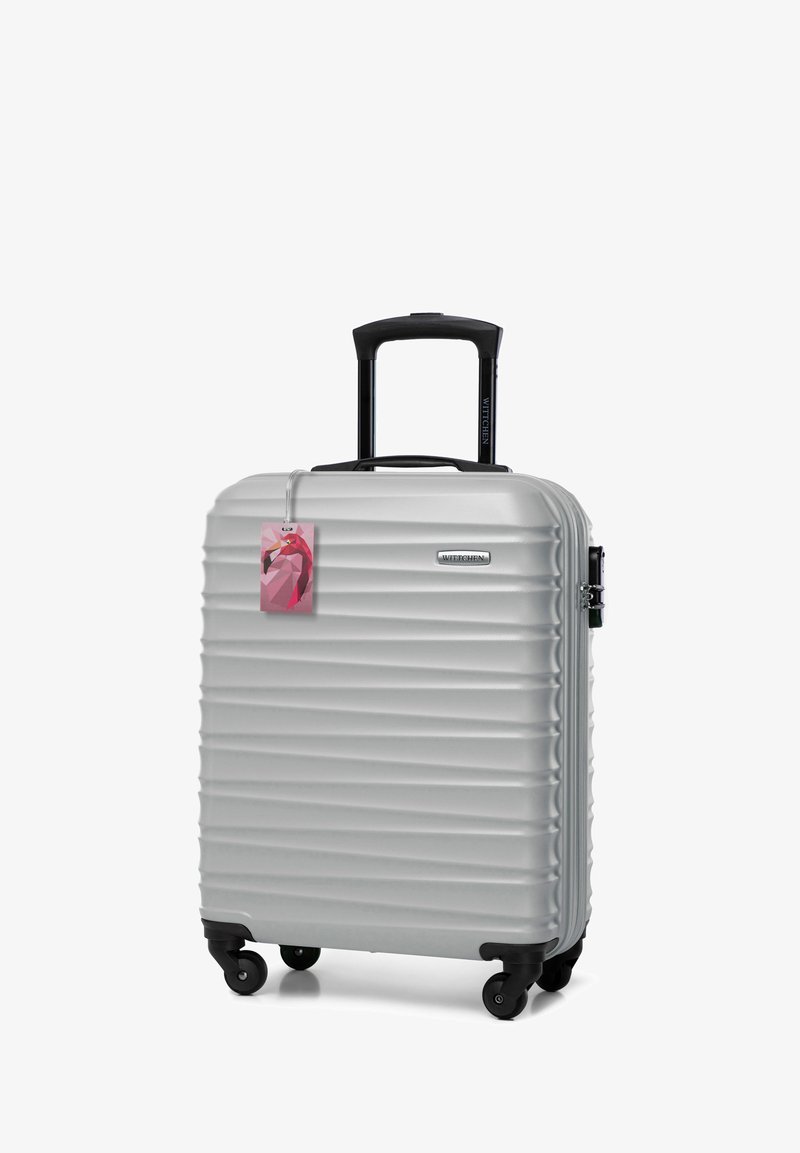 WITTCHEN SMALL SUITCASE WITH LUGGAGE TAG FROM ABS - Kufr - grey