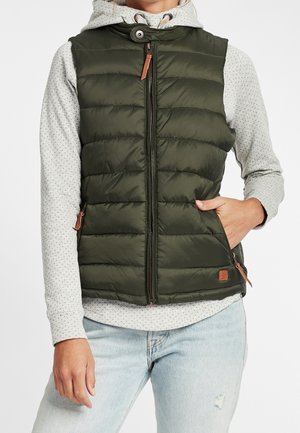 Oxmo, Veste sans manches - dark green