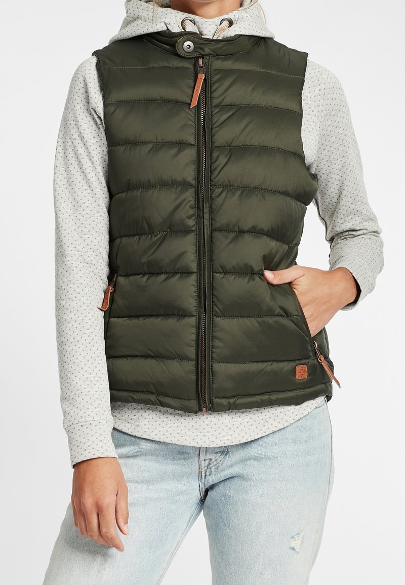 Oxmo Veste sans manches - dark green