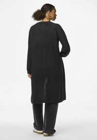 Pieces PCMAGGY LONG CARDIGAN - Kardiganas - black