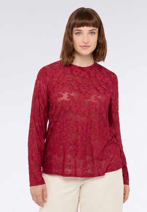 Bluse - rosso