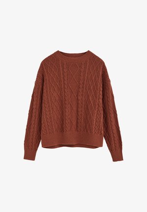 Polo Club, PULLOVER WOMAN NATALIE LONG SLEEVE REGULAR FIT - Jersey de punto - terracota