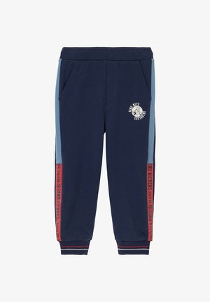 DE JOGGING À DÉTAILS - Donji dijelovi trenirke - tiefblau