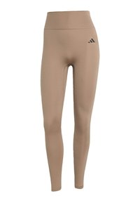 Tights - chalky brown