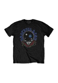 Paradiso Clothing GRATEFUL DEAD SPACE YOUR FACE - Print T-shirt - black