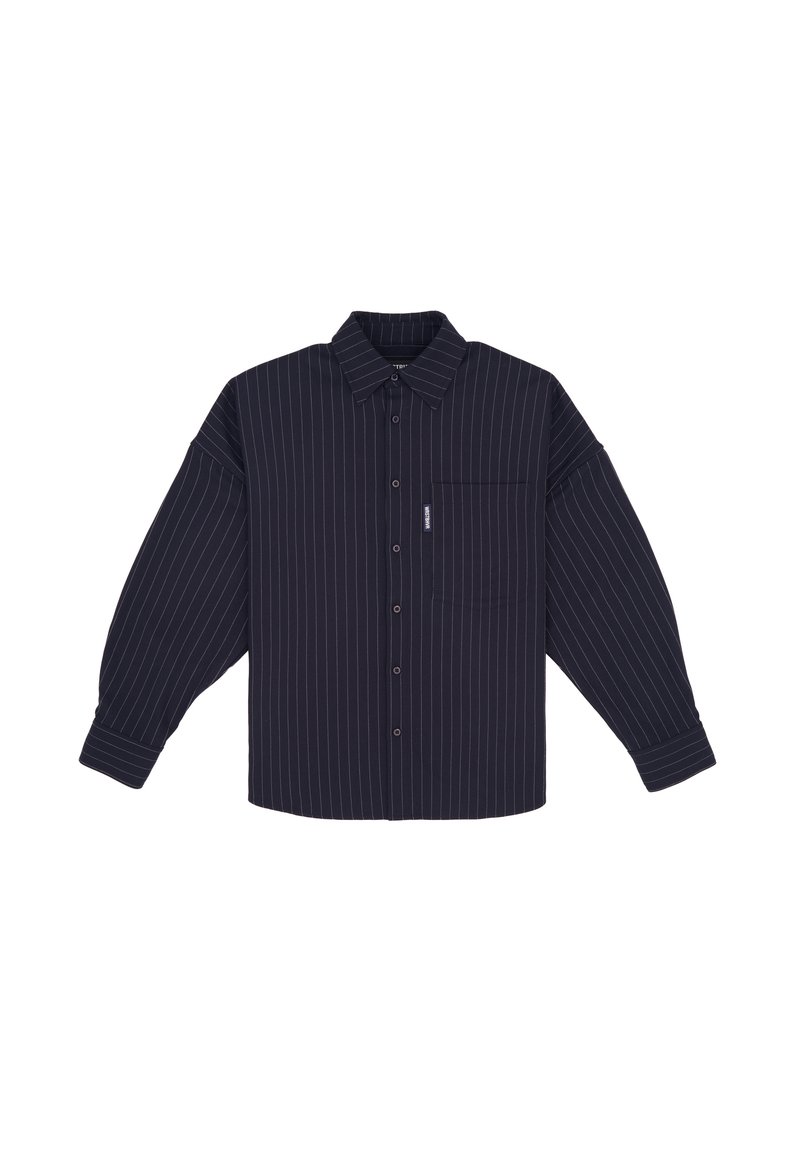 LVCBL Camicia Uomo Maniche Lunghe In Misto Cotone E Lino - Colletto Alla Coreana (Henley), Casual, Leggera E Traspirante