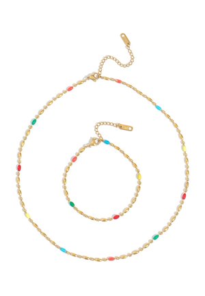 BUNT SET - Halskette - bunt