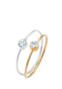 STACK - MIT KRISTALLEN VON SWAROVSKI® - Gyűrű - silberfarben