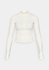 SCULPT SEAMLESS ZIP - Μπουφάν προπόνησης - ivory