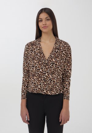CROP REVER MACULATA - Blazer - var nero