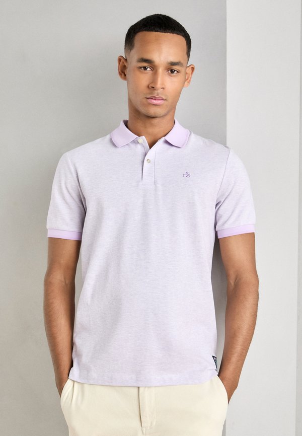 MELANGE REGULAR FIT - Poloshirt - bright lavendel melange