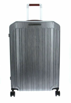 Piquadro LIGHT FRAME MEDIUM SIZE HARDSIDE SPINNER - Trolley - black   natural tan