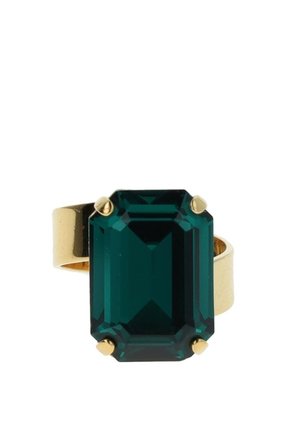 LADY DI - Ring - gold tone and green