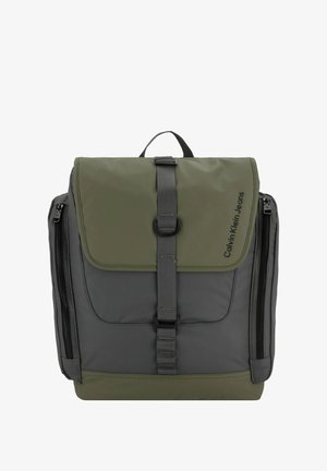 Calvin Klein Jeans ULTRALIGHT 42 CM LAPTOPFACH - Rugzak - dark grey dusty olive