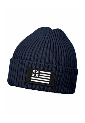 MIT PATCH AMERIKA USA FLAGGE  - Beanie - navy