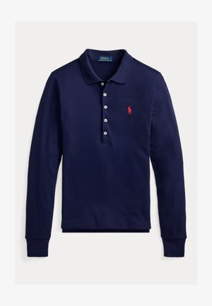 Polo Ralph Lauren STRETCH POLO SHIRT - Ilgarankovis viršutinės dalies drabužis - cruise navy