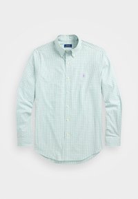 CUSTOM FIT CHECKED STRETCH POPLIN SHIRT - Cămașă - celadon/purple multi