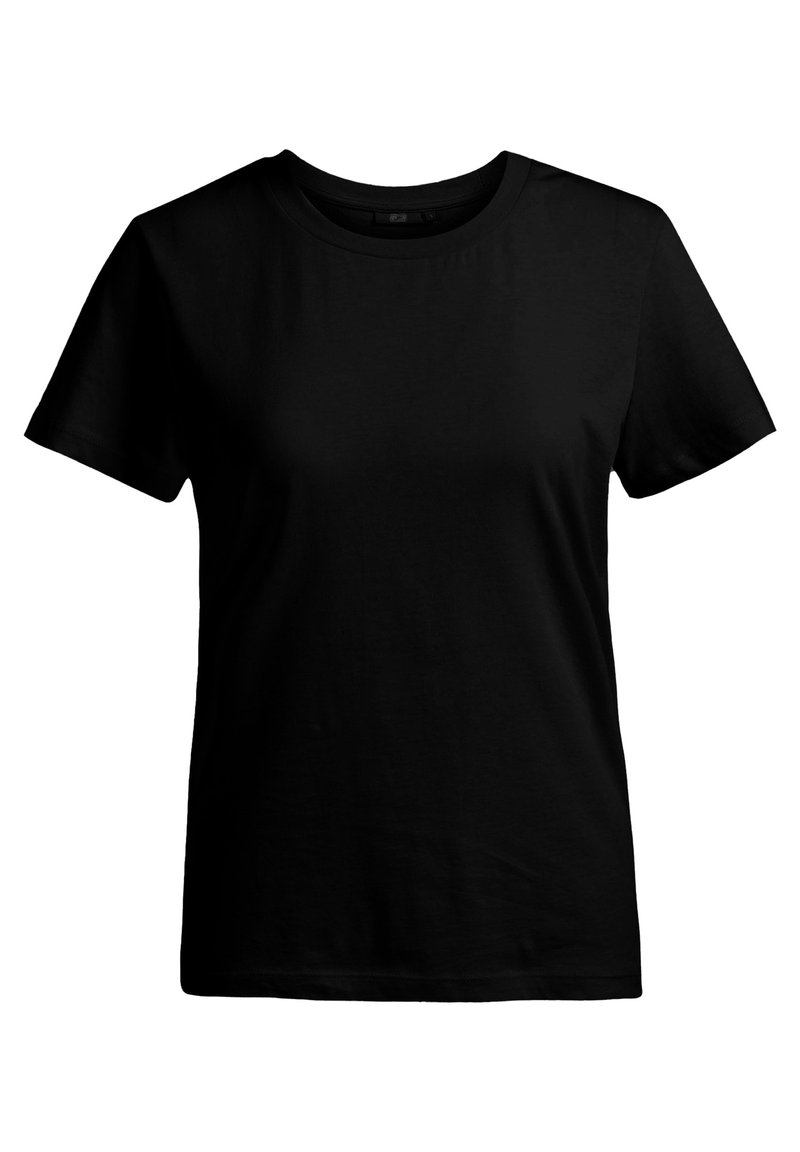 Damen T-Shirts | WE Fashion T-Shirt basic black/schwarz - KL71573 Damen T-Shirts | WE Fashion T-Shirt basic black/schwarz - KL71573