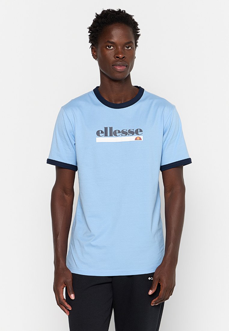 Ellesse T-shirt print lichtblauw